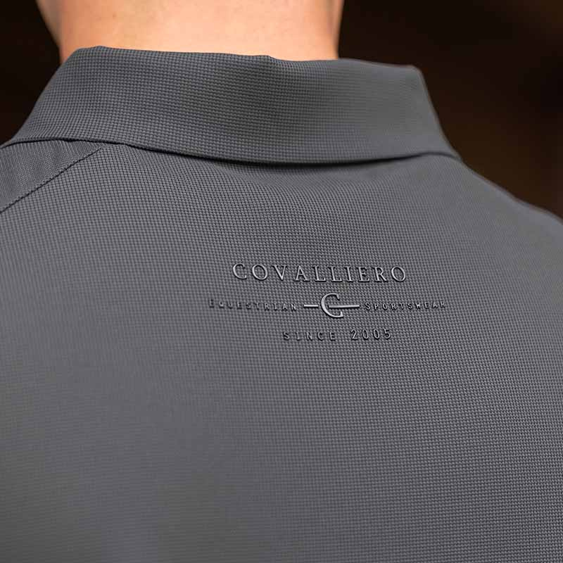 T-skjorte Herr Anniversary 1/2 Zip Grå