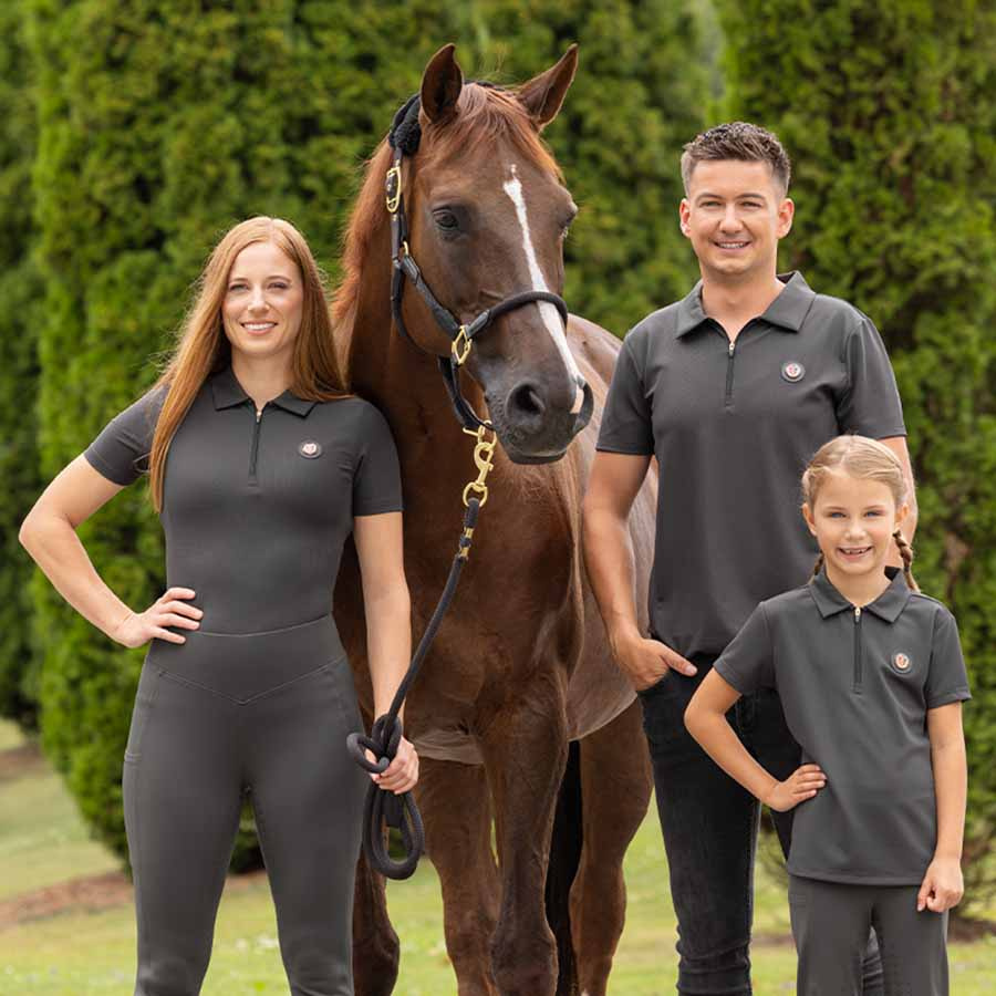 T-skjorte Herr Anniversary 1/2 Zip Grå