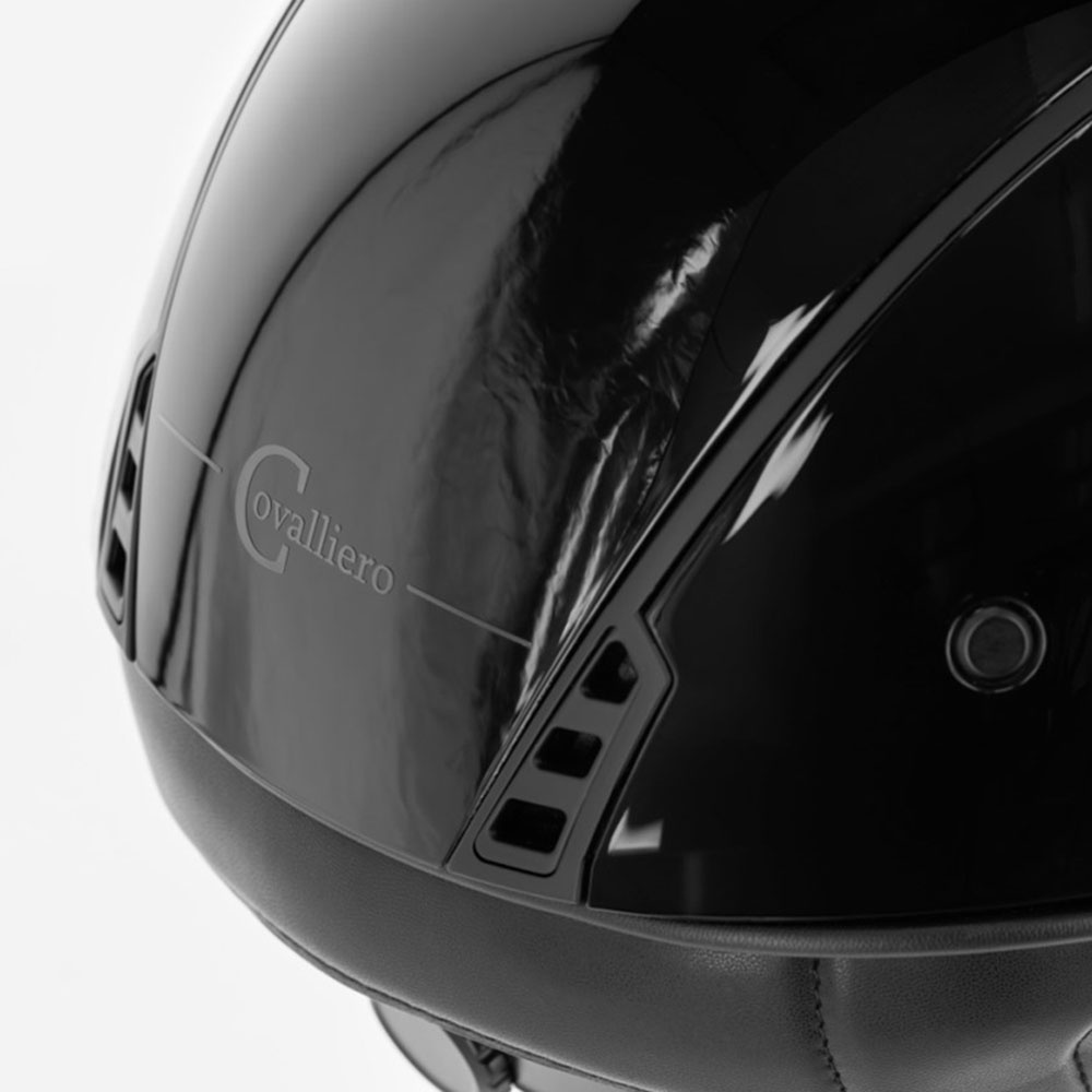 Ridehjelm Eclipse Polo Glossy Svart