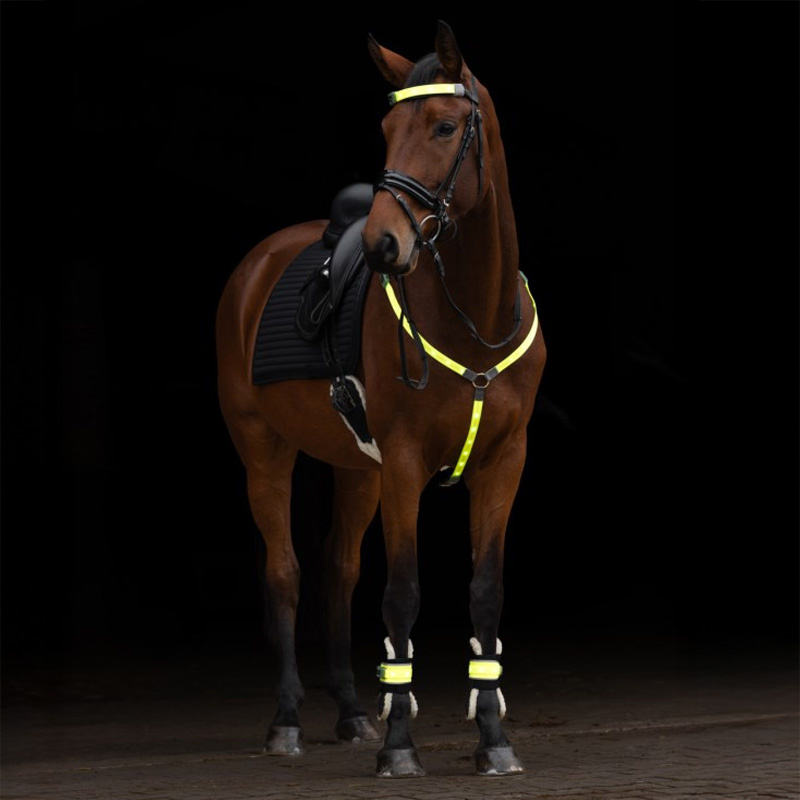 Pannebånd High-Visibility LED Gul
