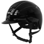 Ridehjelm Elite Glossy Svart Ridehjelm Elite Glossy Svart