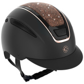 Ridehjelm Elite Rose Gold Svart Ridehjelm Elite Rose Gold Svart