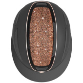 Ridehjelm Elite Polo Rose Gold Svart Ridehjelm Elite Polo Rose Gold Svart