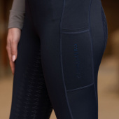 Vinterridetights Grip Helskinn Marineblå Vinterridetights Grip Helskinn Marineblå