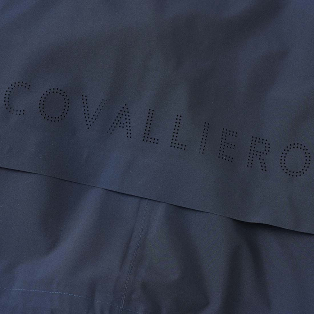 Regnfrakk 2-Way Zip Marineblå