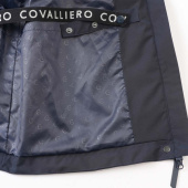 Regnfrakk 2-Way Zip Marineblå Regnfrakk 2-Way Zip Marineblå