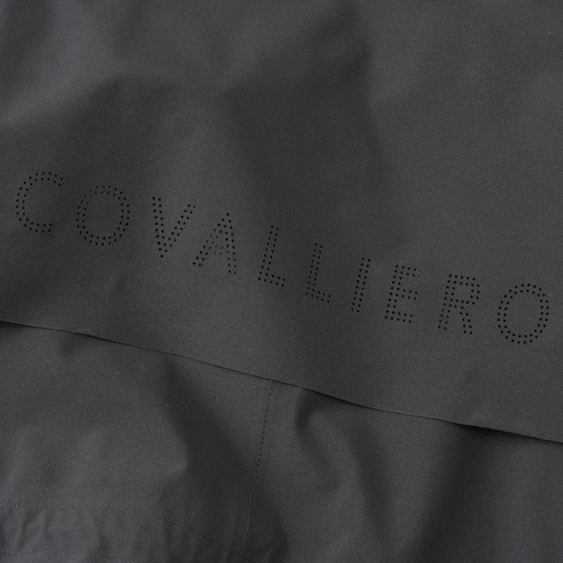 Regnfrakk 2-Way Zip Svart