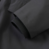 Regnfrakk 2-Way Zip Svart Regnfrakk 2-Way Zip Svart