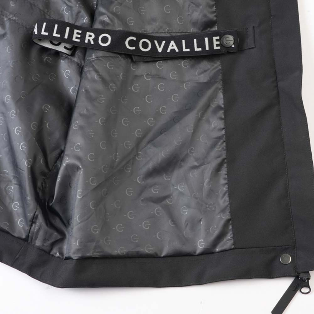 Regnfrakk 2-Way Zip Svart