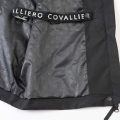 Regnfrakk 2-Way Zip Svart Regnfrakk 2-Way Zip Svart