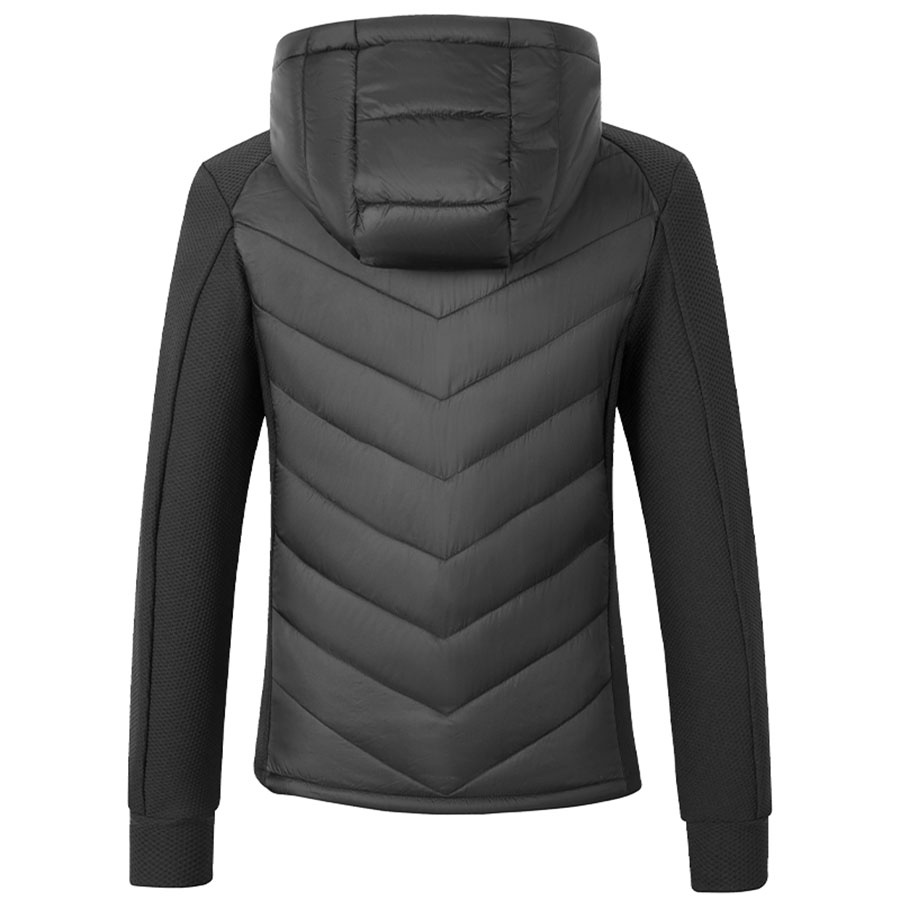Hybridjakke Quilted Svart