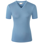 T-skjorte V-Neck Blå T-skjorte V-Neck Blå