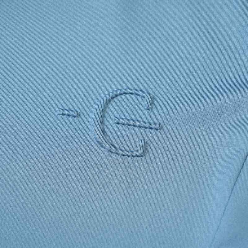 T-skjorte V-Neck Blå