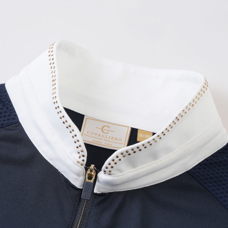 Konkurransetopp Competition Shortsleeve Marineblå