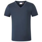 T-skjorte Barn/Junior V-Neck Marineblå T-skjorte Barn/Junior V-Neck Marineblå