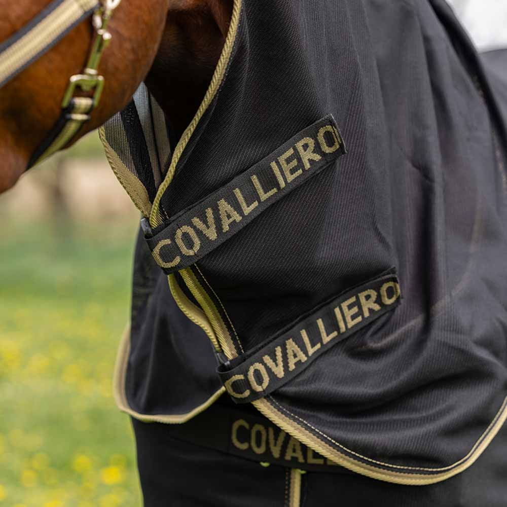 Fluedekken Narrow Mesh Svart