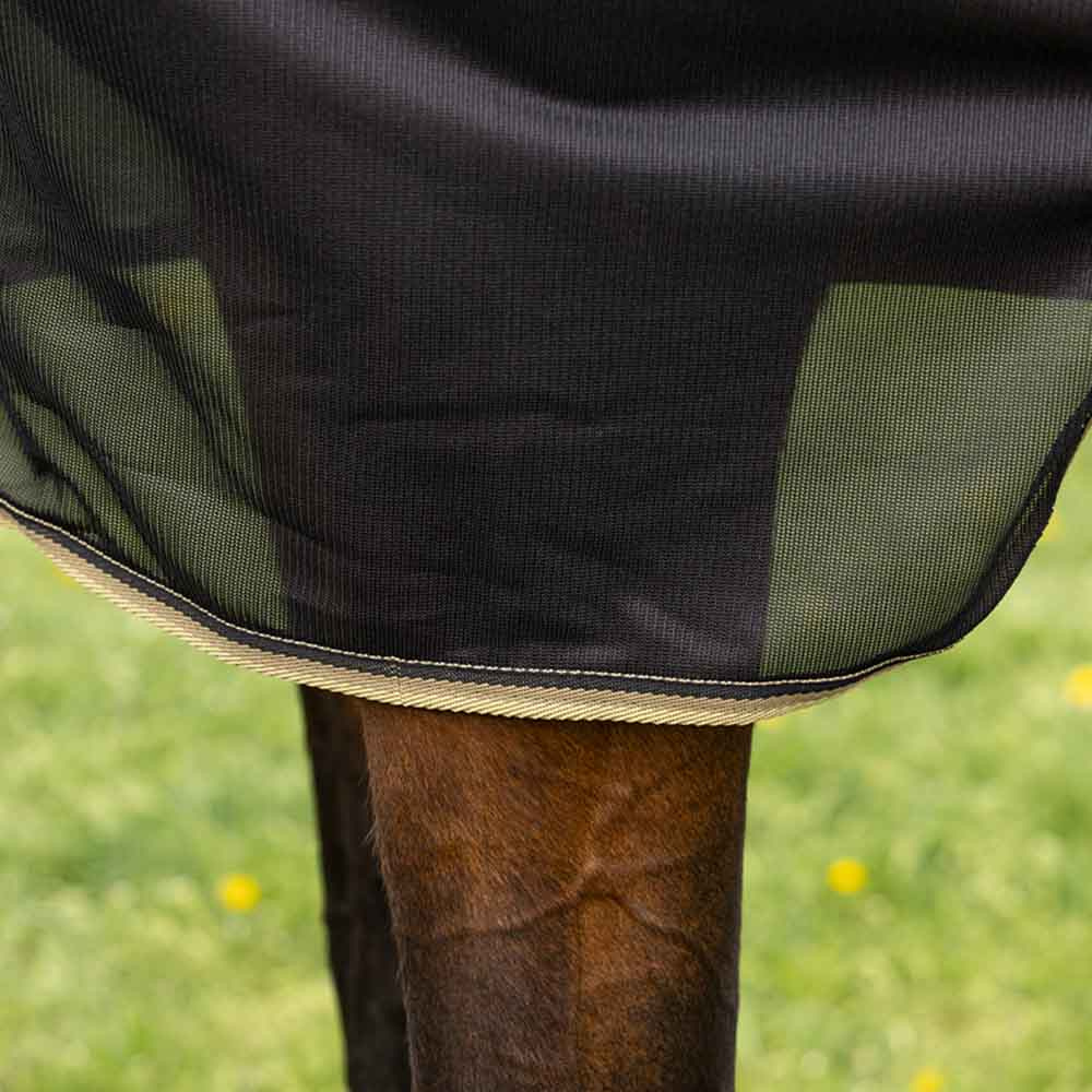 Fluedekken Narrow Mesh Svart