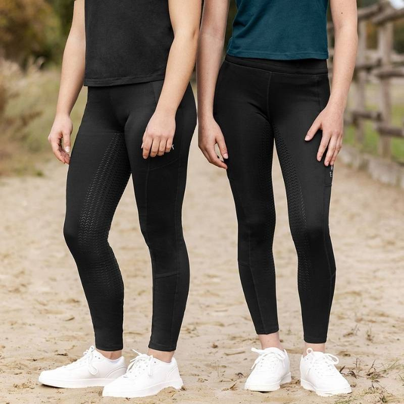 Ridetights Barn/Junior Ella Full Grip Svart