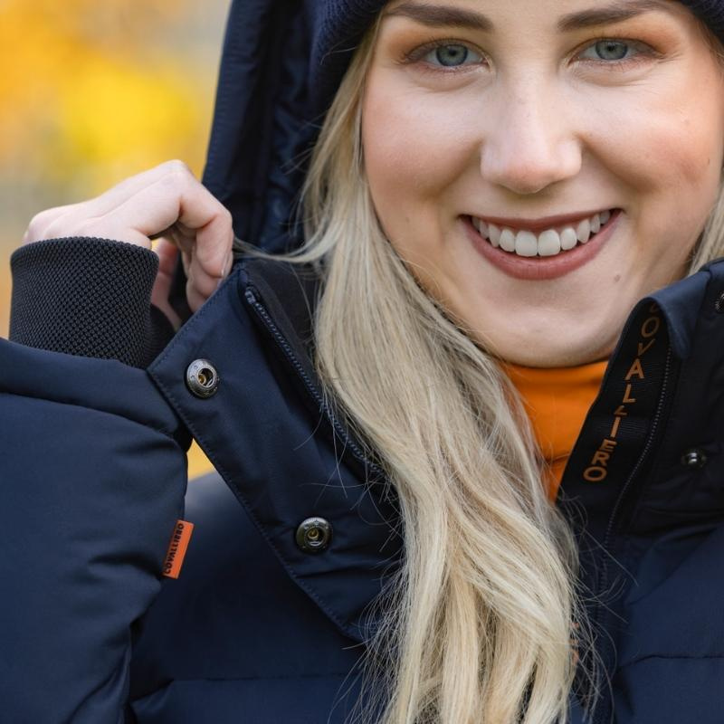 Ridekåpe Winter Marineblå