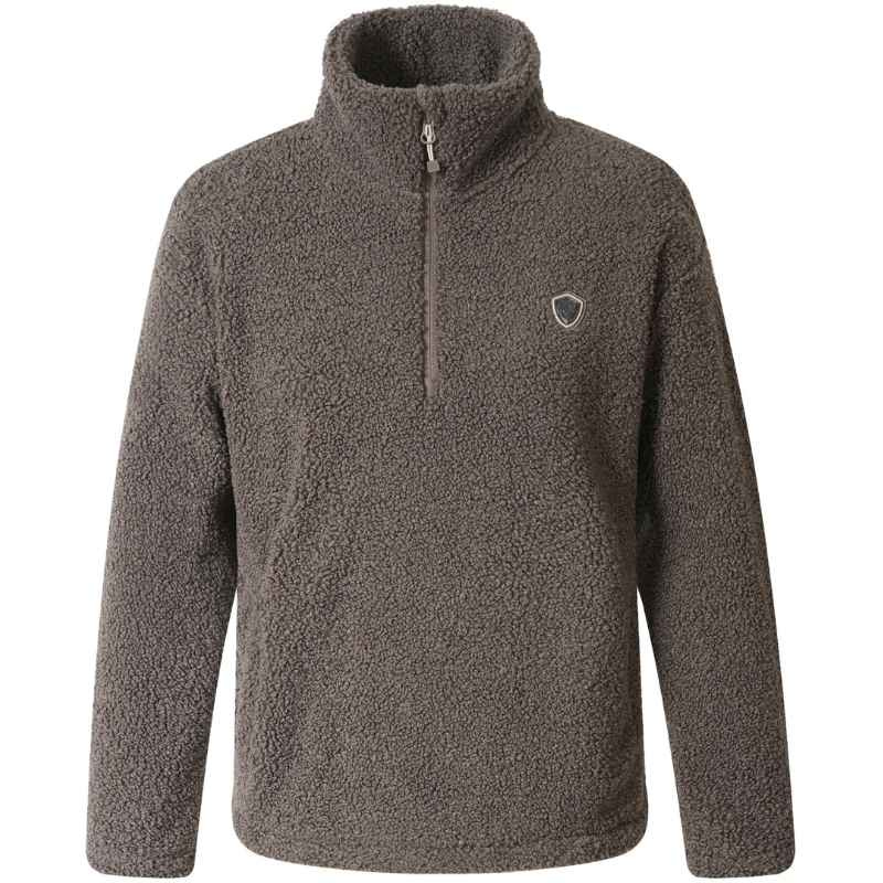 Teddyfleece 1/4 Zip Brun