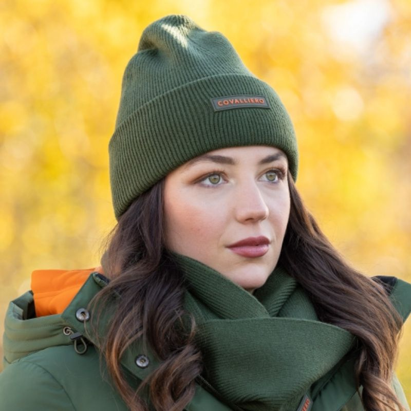 Lue Knitted Grønn 