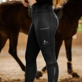 Vinterridetights Ella Full Grip Svart Vinterridetights Ella Full Grip Svart