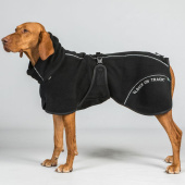 Fleecedekken Hund Bay High Tail Svart Fleecedekken Hund Bay High Tail Svart