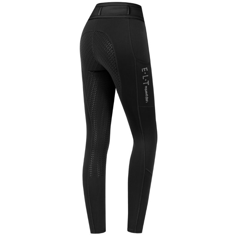 Ridetights Ella Glam Full Grip Svart