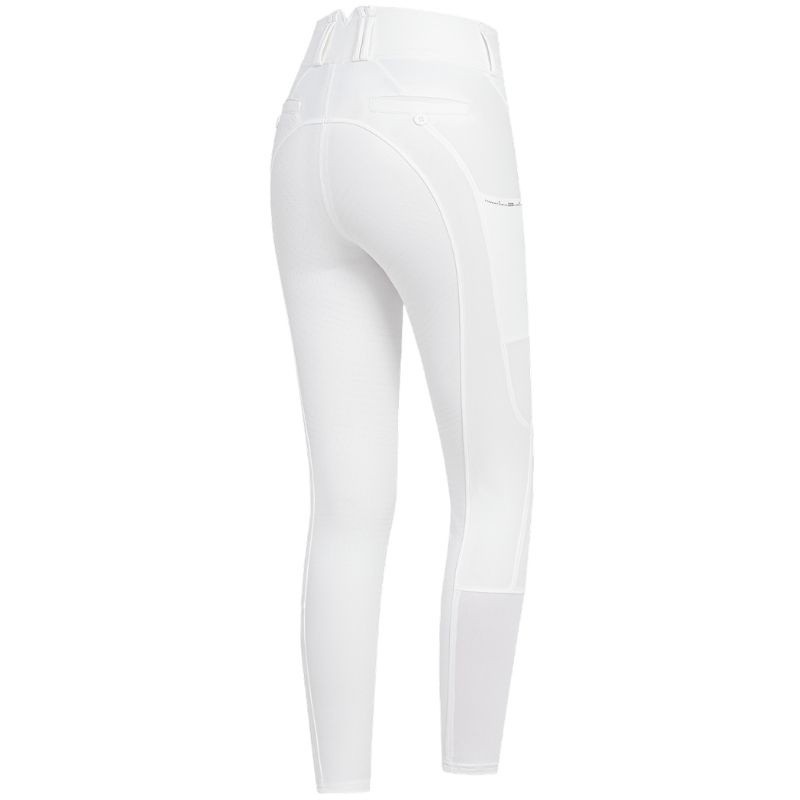 Ridebukse Mathilda Glam Full Grip Hvit