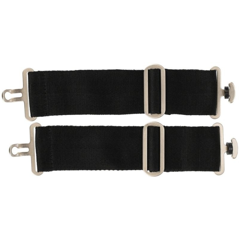Dekkengjordforlengere 2-pack Svart