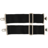 Dekkengjordforlengere 2-pack Svart Dekkengjordforlengere 2-pack Svart