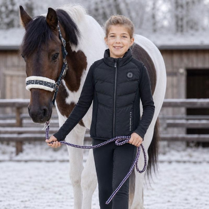 Varmevest Barn/Junior Comfort Heat Svart