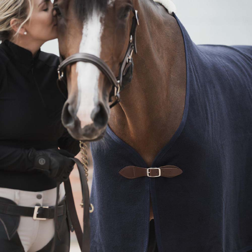 Ulldekken Marineblå