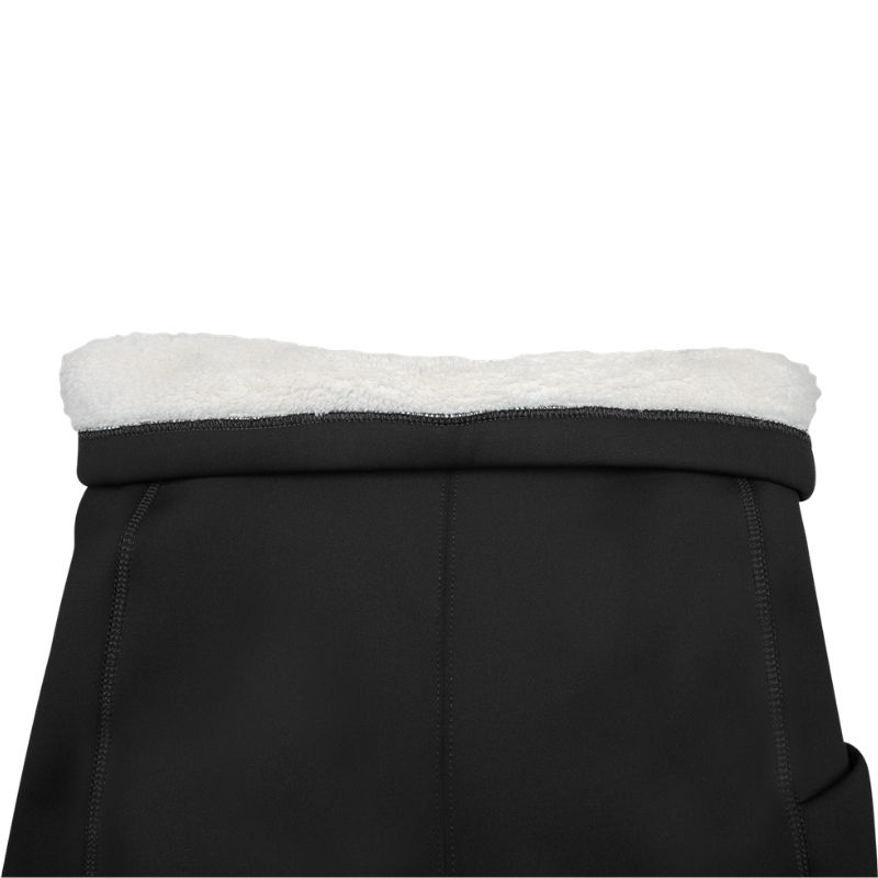 Vinterridetights Barn/Junior Rica Thermal Teddy Full Grip Svart