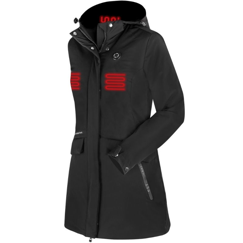 Varmejakke Comfort Heat Parka Svart