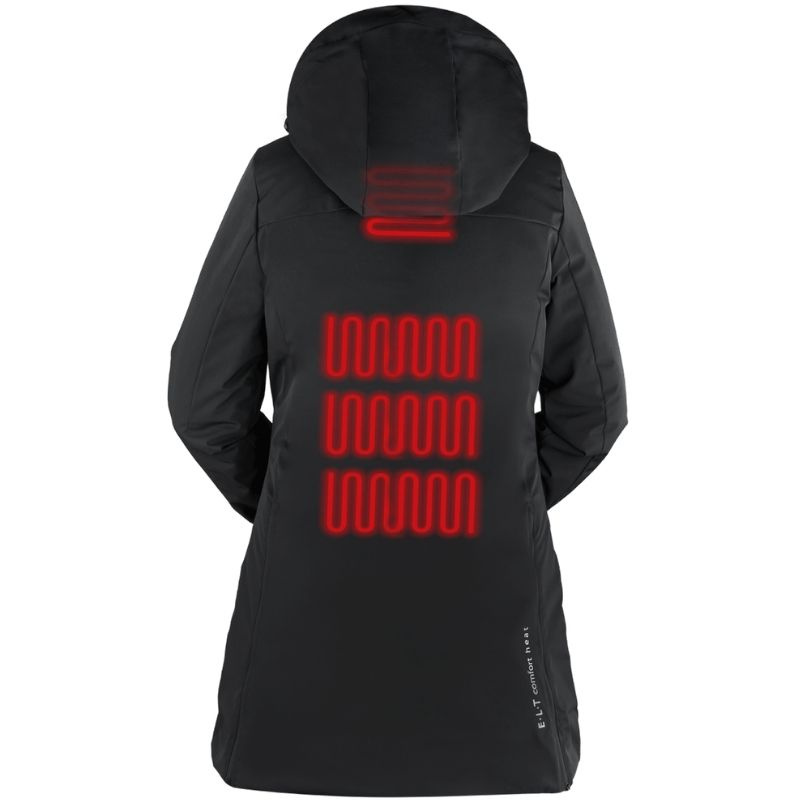 Varmejakke Comfort Heat Parka Svart