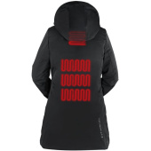Varmejakke Comfort Heat Parka Svart Varmejakke Comfort Heat Parka Svart