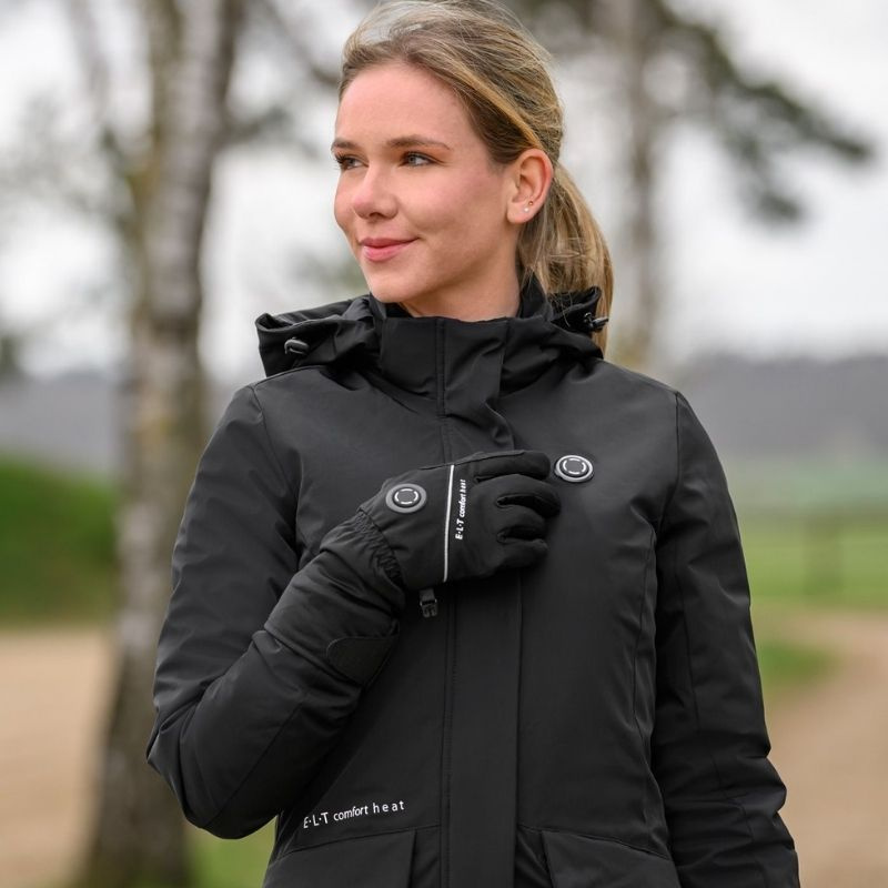 Varmejakke Comfort Heat Parka Svart