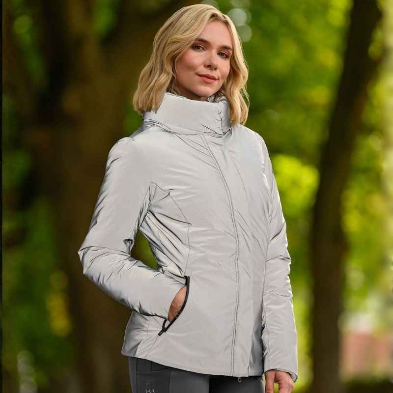 Ridejakke Reflective Grå