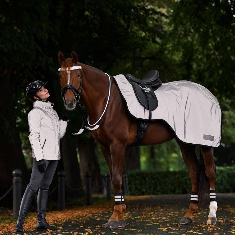 Ridejakke Reflective Grå
