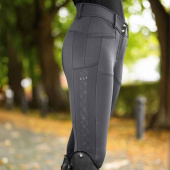 Ridebukse Reflective Full Grip Grå Ridebukse Reflective Full Grip Grå
