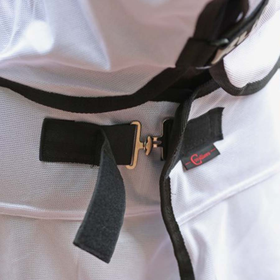 Fluedekken RugBe SuperFly Avtagbar Hals Hvit