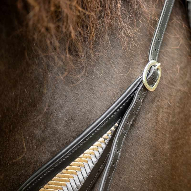 Halsring Lær Whisper NH Svart