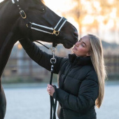 Ridejakke Bella Puffer Svart Ridejakke Bella Puffer Svart