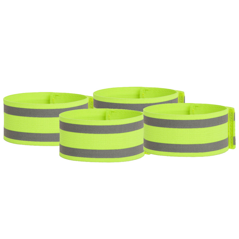 Beinreflekser 4-pk Gul