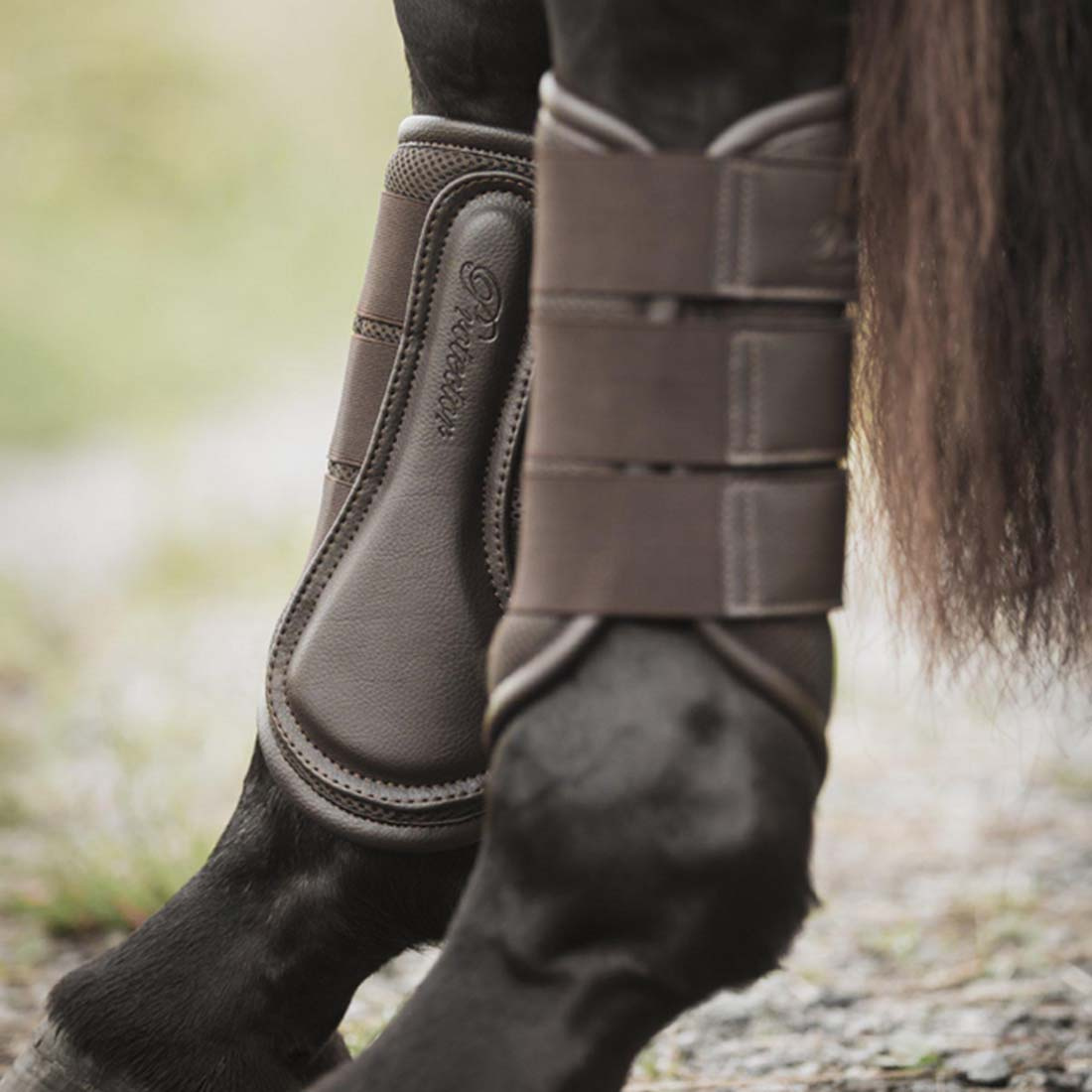 Treningsbeskyttere 3D-Mesh Brun