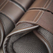 Treningsbeskyttere 3D-Mesh Brun Treningsbeskyttere 3D-Mesh Brun