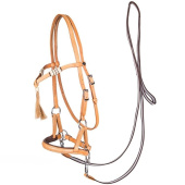 Bittløst Hodelag Shango Sidepull Natural Bittløst Hodelag Shango Sidepull Natural