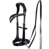 Bittløst Hodelag Glory Sidepull Svart Bittløst Hodelag Glory Sidepull Svart