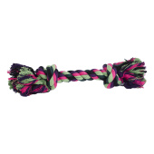 Hundleke Vixen Rep Knuter Grønn/Svart/Rosa Hundleke Vixen Rep Knuter Grønn/Svart/Rosa